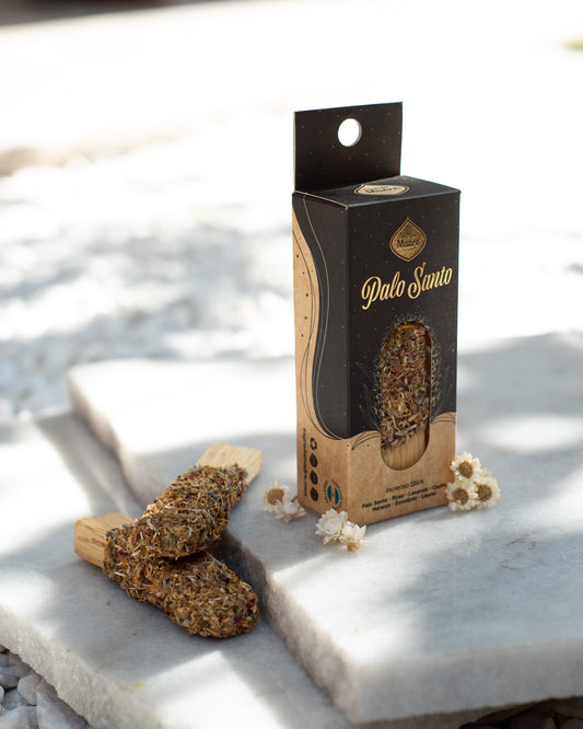 Palo Santo con Hierbas – Salvia Blanca