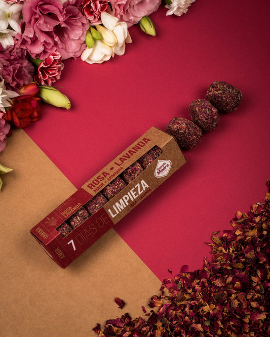 Pastillas 7 Días de Limpieza - Rosas Lavanda (Amor y Armonía)