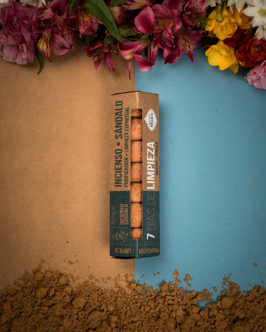 Pastillas 7 Días de Limpieza - Sándalo Incienso (Limpieza Energética)
