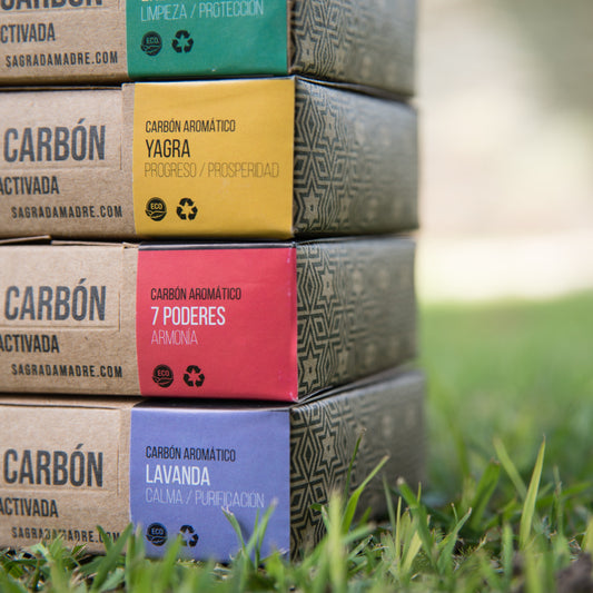 Bomba Carbón Sahumerio 24 unidades - Sagrada Madre