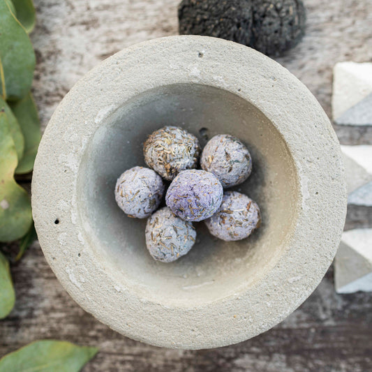 Sahumador - Cemento Cuenco Grande