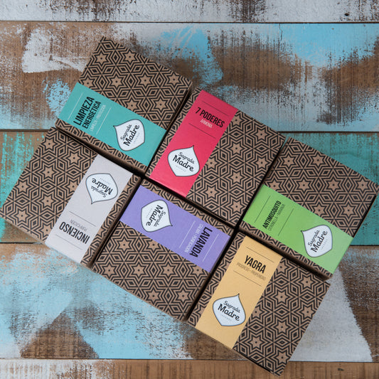 Bomba Carbón Sahumerio 12 Unidades - Sagrada Madre