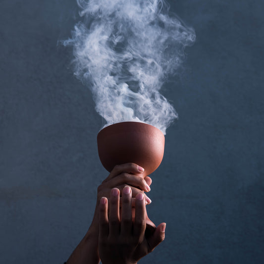 Copalera ancestral mediana