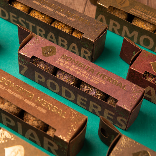 Bombitas herbales (caja de 4 unidades)