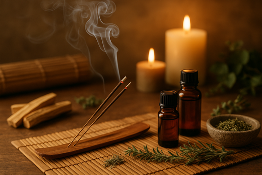 inciensos, palo santo y aromaterapia