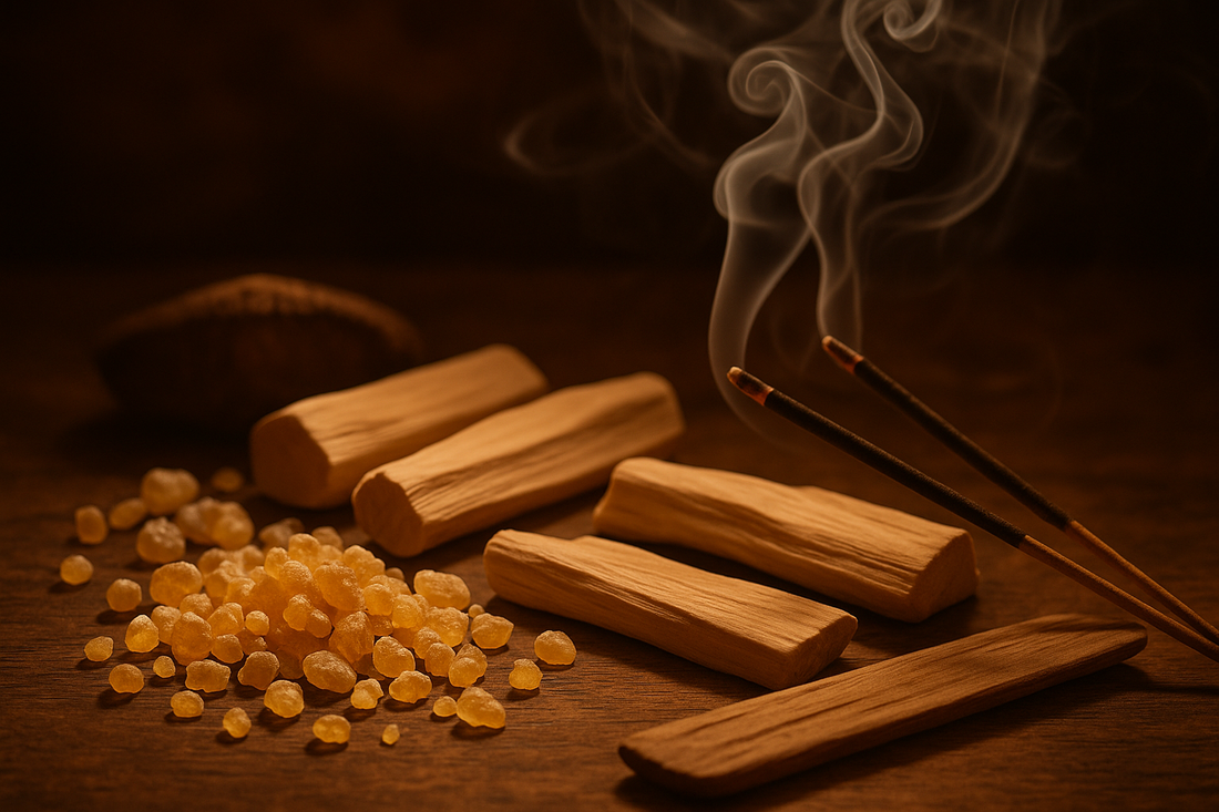 Olíbano, sándalo e incienso: ¿son lo mismo? Descubre sus diferencias y cómo usarlos en tus rituales