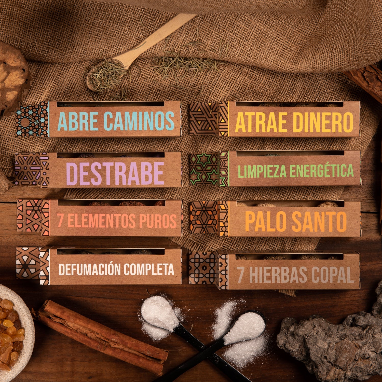 Bombitas de defumación activada (caja de 4 unidades) - Sagrada Madre