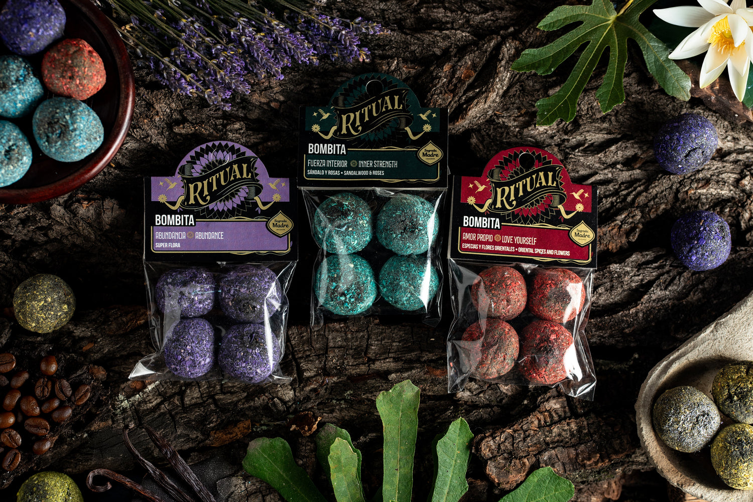 Bombitas Ritual (bolsa de 4 unidades) - Sagrada Madre