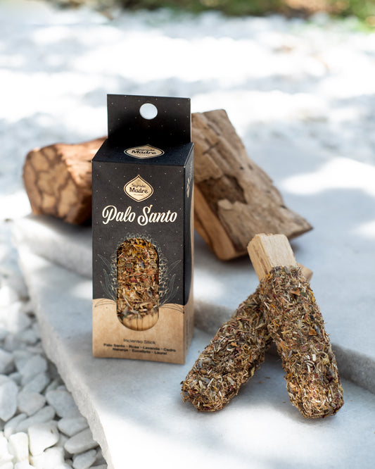 Palo  Santo con hierbas