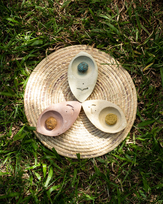 Sahumador - Cemento hoja