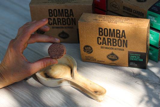 Bomba Carbón Sahumerio 24 unidades - Sagrada Madre