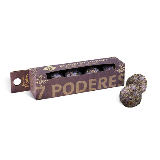 Bombitas herbales (caja de 4 unidades) - 7 Poderes