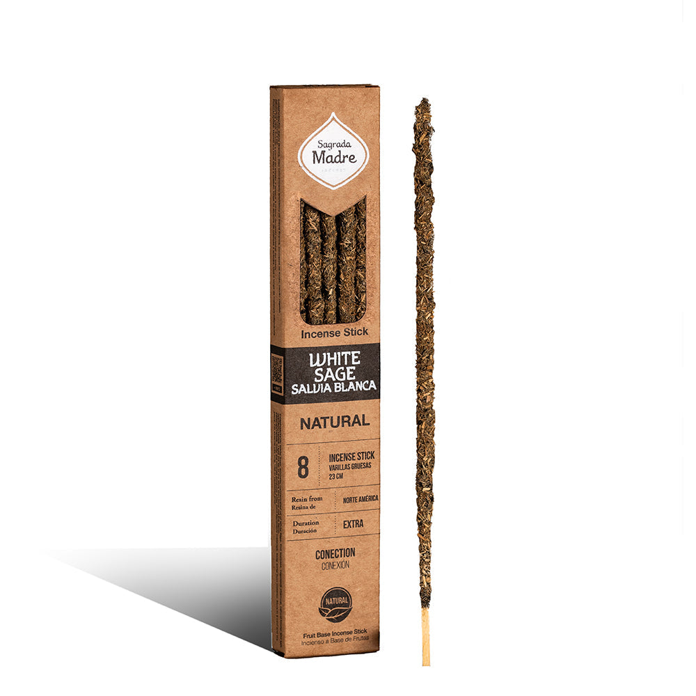 Incienso Natural – Salvia Blanca