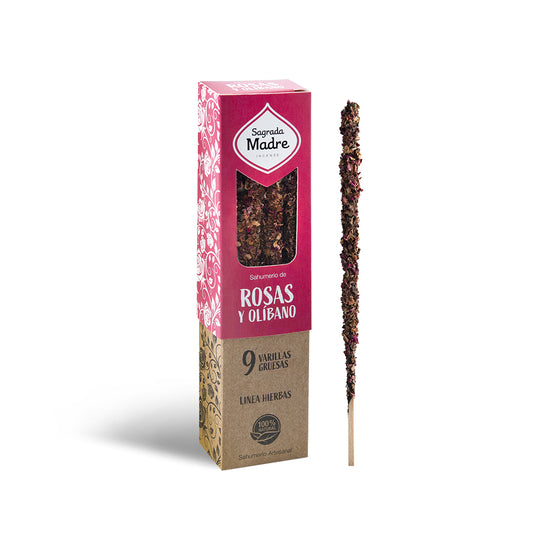 Incienso Hierbas y Flores – Rosas y Olíbano